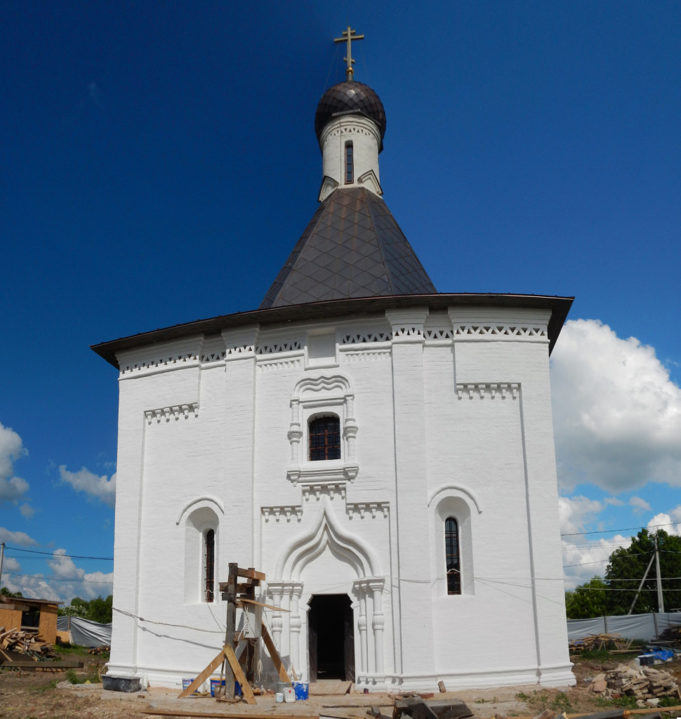 Реставрация храма в Пруссах