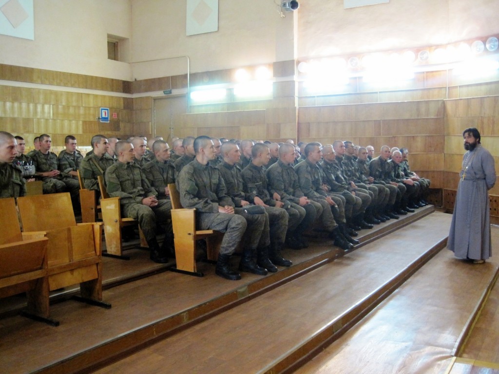 Встреча с военнослужащими Встреча с военнослужащими
